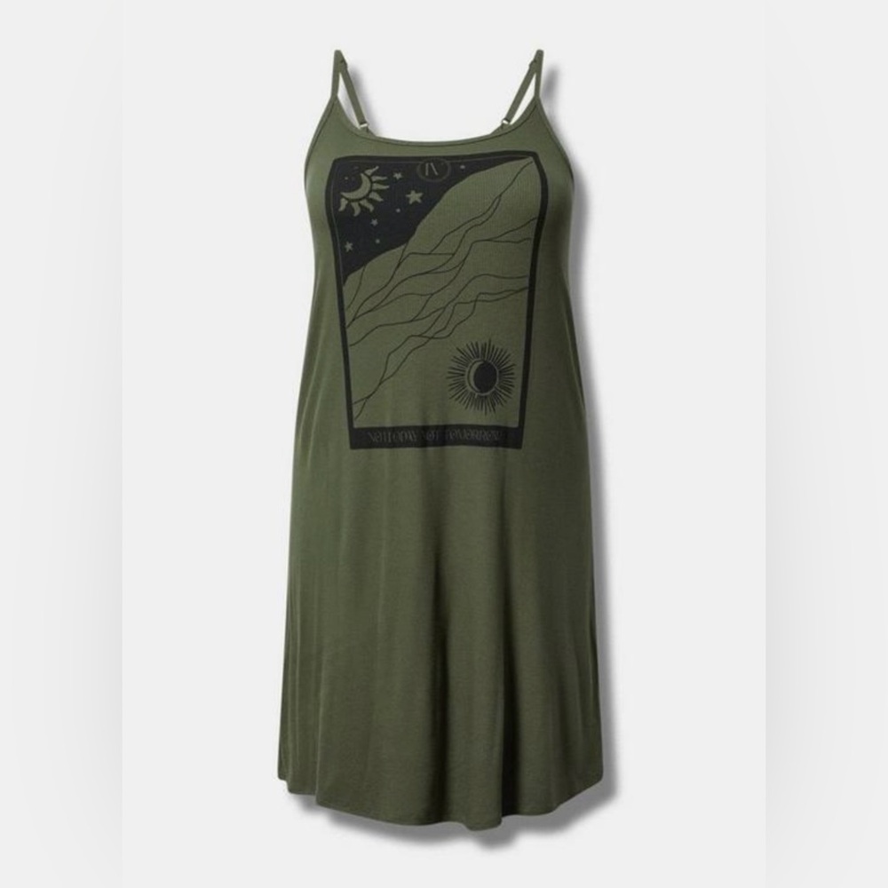 Super Soft Rib Cami Lounge Gown Plus Size Torrid Sleep Dress